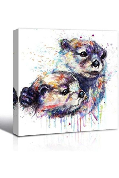 Emoda home Trove لوحات فنية جدارية من قماش إيمودا سي 8 بيوسيس لحيوانات ثعلب ا...