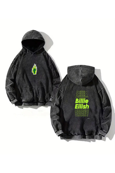 Touz Moda Billie Eilish Hooded Sweatshirt Hoodie