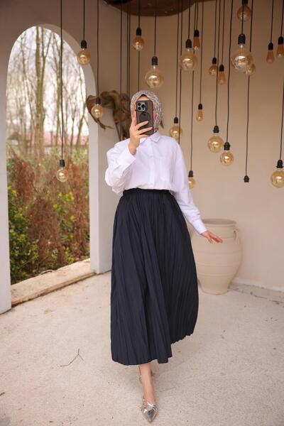 istanbultwingold Skirt - (Std-Std) - 71268 - Navy Blue