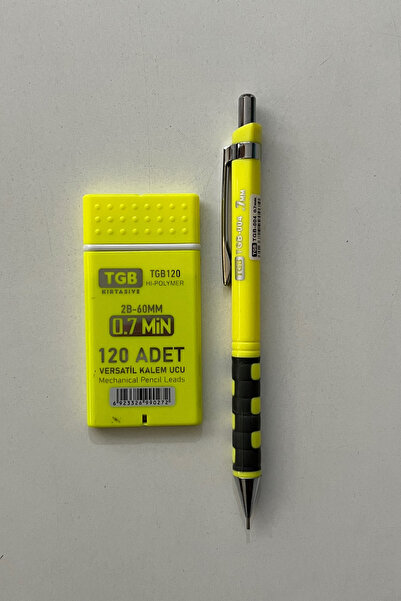 TREND16 TGB Metal Versatil 0.7 Uçlu Kalem + 120'li 0.7 Uç Min