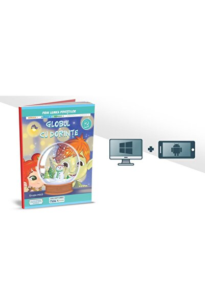 Editura EDU Prin lumea povestilor - Globul cu dorinte. Grupa m
