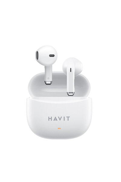 Havit Bluetooth TWS headphones with microphone, Type-C TW 941, white