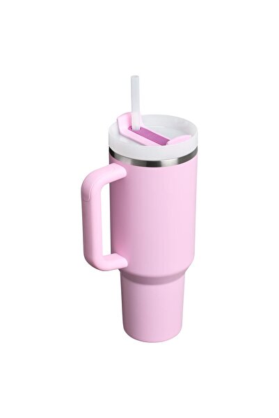 Stanley Quencher H2O Flowstate ™   Tumbler Thermos with Straw 1.18L - Cherry Blossom