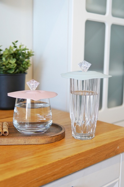 EVLE Silicone Cup Sealer, Platinum Silicone, 12 X 3 Cm, Asorti