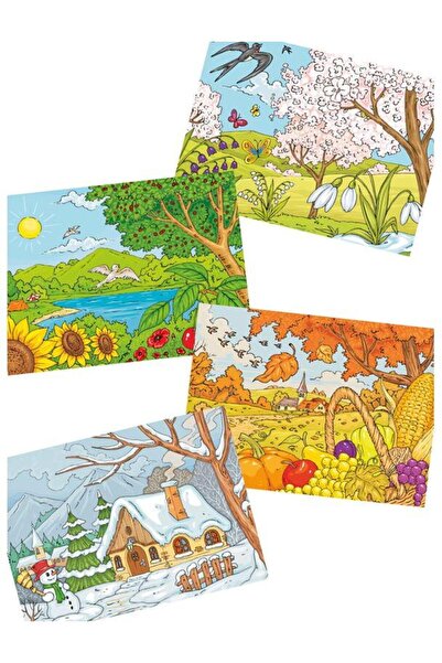 Editura Kreativ Anotimpuri. Set planse (KP-002) Dimensiuni: 50x70