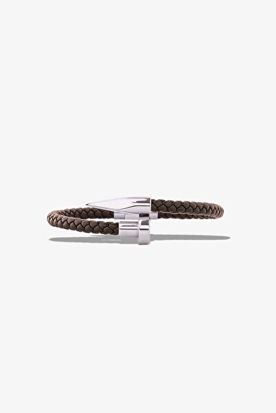 Getto Deri Leather Nails Bracelet