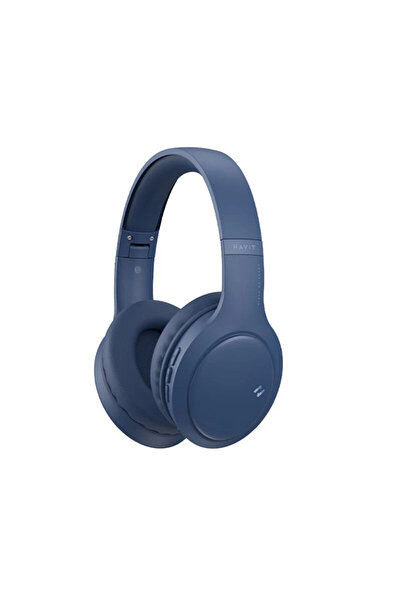Havit Wireless Over-Ear Folding Headphones H633BT, Blue