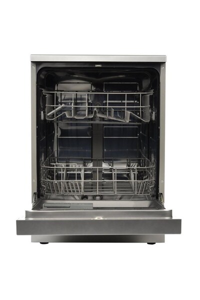Midea Dish Washer 12 Place Settings 7 Programs Half Load Delay Child Lock Color Silver