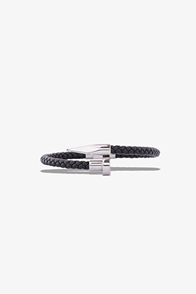 Getto Deri Leather Nails Bracelet