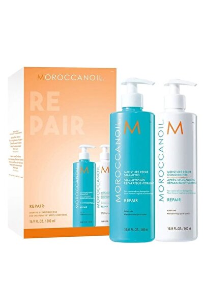 Moroccanoil Σετ Επανόρθωσης: Σαμπουάν 500 ml + Μαλακτικό 500 ml