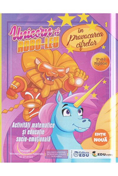 Editura EDU Unicorn si Robo-leu in provocarea cifrelor. Activi