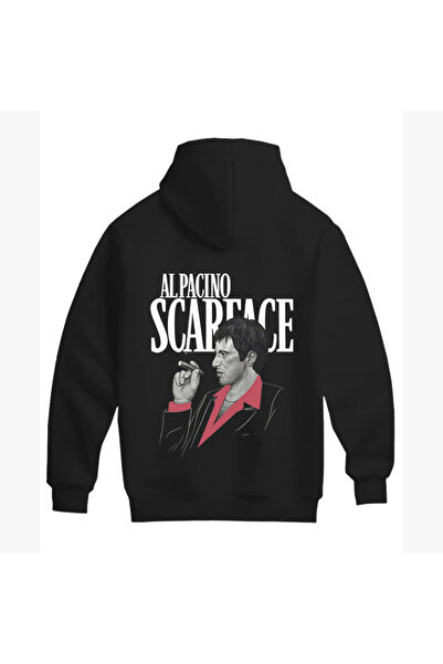 MAGORS SCARFACE TONY MONTANA UNISEX PAMUKLU YENİ YÜKSEK KALİTE SWEATSHIRT