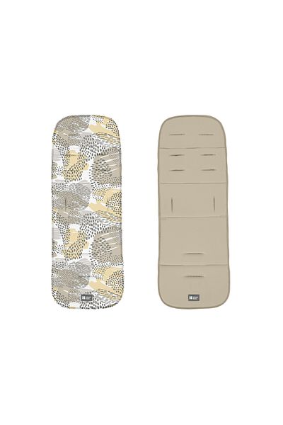 Kikka Boo KikkaBoo Double Sided Stroller Mattress Memphis Beige