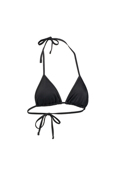 Puma Womens Swim Triangle Bikini Top - Black
