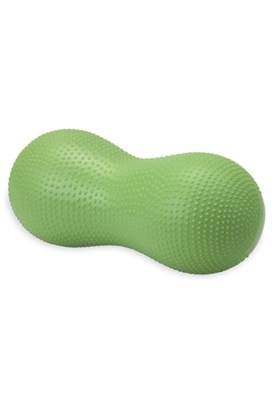 OEM Minge de fitness în formă de alună pentru exerciții, verde, 13 x 30 cm