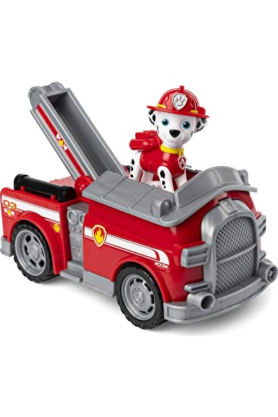 PAW PATROL Marshall’s Fire Engine Vehicle with Collectible Figure