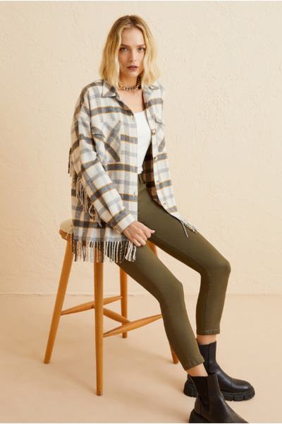 Bemore34 PÜSKÜLLÜ ODUNCU GÖMLEK CEKET