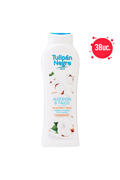 tulipan X3 - NEGRO GEL DUS 650ML ALGODON&TALCO