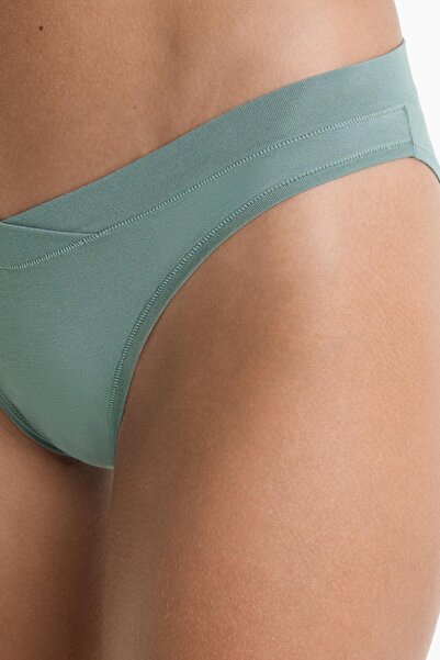 Oysho 3'lü V kesim modal karışımı klasik külot