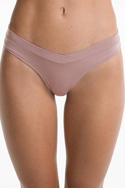 Oysho 3'lü V kesim modal karışımı klasik külot