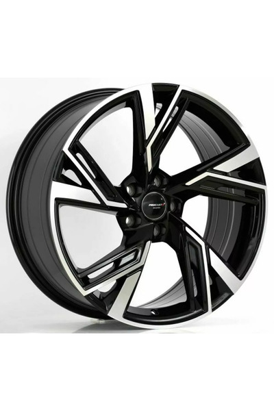 PRO -1071 8*18 5*112 ET40 66.45 BLACK MACHINED XL