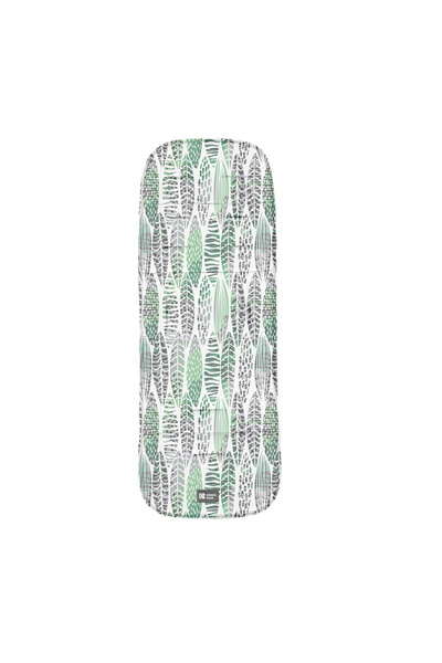 Kikka Boo KikkaBoo Double Sided Stroller Mattress Leaves Mint