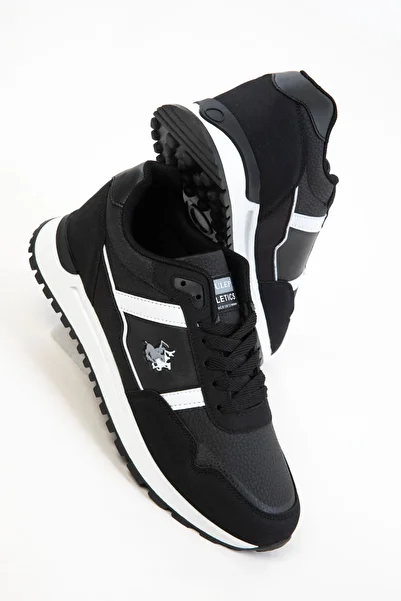SOHO Black-White Men's Sneaker 20829