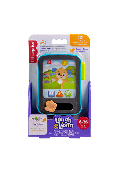 FISHER PRICE ® Eğlen ve Öğren® Hikaye Anlatan Köpekçik, Birden fazla dil desteğiyle JGX02