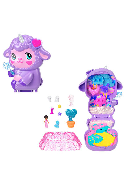 Polly Pocket ™ RÜYALAR DİYARI™ Mini Oyun Seti, 1 mikro bebek ve tek boynuzlu ...