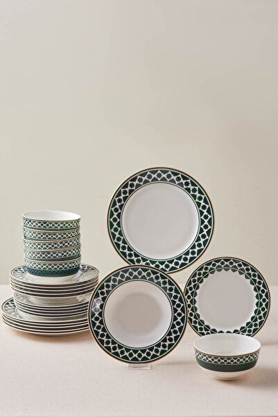 Karaca Bangu 24 Parça 6 Kişilik Yemek Takımı