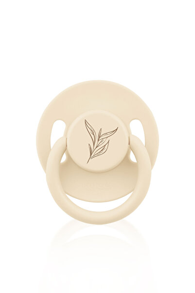 Wee Baby Pure Yuvarlak Uçlu Kauçuk Emzik No:3 Krem 18+ Ay