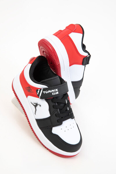 SOHO Siyah-Beyaz-Kırmızı Çocuk Unisex 20825