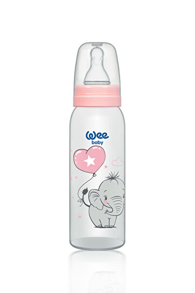 Wee Baby Klasik PP Biberon 250 ml Pembe