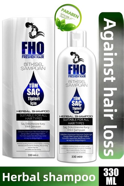 FHO Freshen Hair شامبو عشبي مضاد للتساقط 375 مل