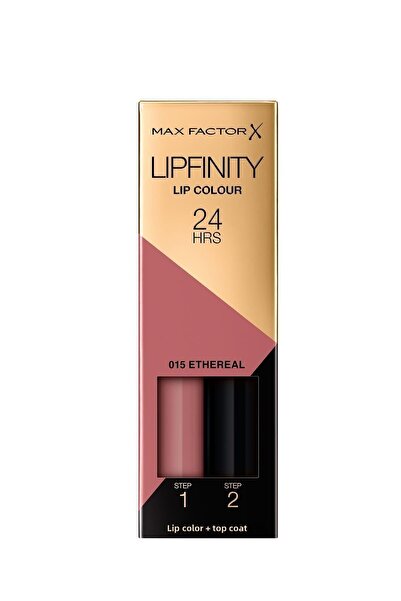Max Factor Durable Lipstick And Shine Balm Lipfinity Liquid Lipstick 015 Etheral