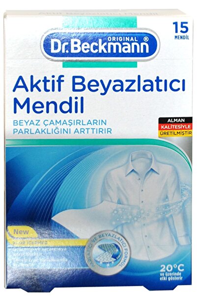 Dr.Beckmann Active Whitening Wipes 15 Pieces