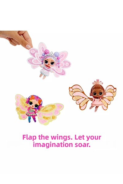 ADORE OYUNCAK I Chose I Bought L.O.L. Surprise Fairies Series Doll – Winged Collectible Figure with 7 Surprises