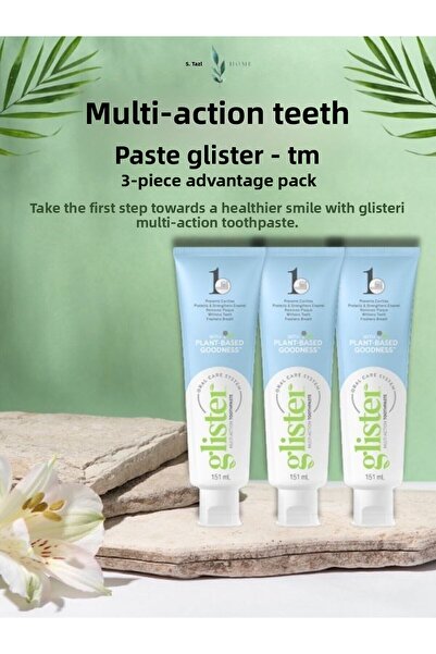Amway معجون أسنان متعدد الحركة جليستر™ 3 قطع