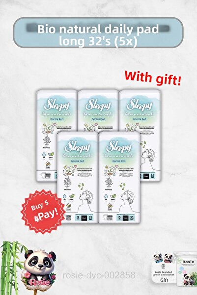 Sleepy اشترِ 5 واحصل على 4 من Naturözüm مجموعة من 32 هدية طويلة وروزي للعطلات