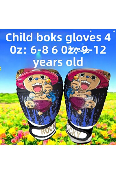 Gök Sports قفازات ملاكمة للأطفال من روكي مولي 4-6 أوز