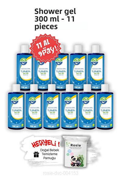 Turmepa اشتري 11 PAY 9 جل الاستحمام Turmepa 300 مل وروزي