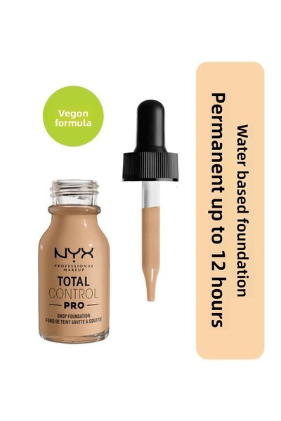 NYX Professional Makeup كريم أساس Total Control Pro Drop Foundation Buff - كر...