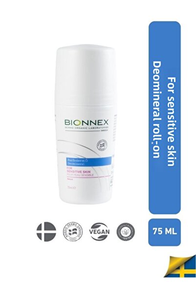 Bionnex بيرفيديرم ديو مينرال للتبييض 2 في 1 رول أون مع تأثير تفتيح