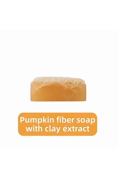 Bosnalı Sabunları 100% Natural Handmade Pumpkin Fiber Clay Extract Soap