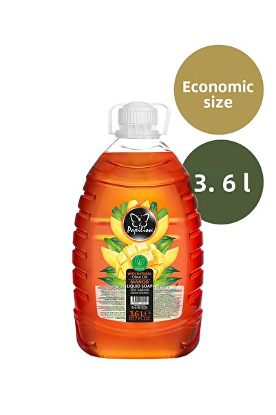 Papilion صابون سائل لليدين بخلاصة المانجو الطبيعية - 4x3600 مل