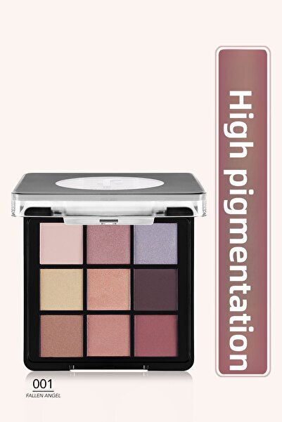Flormar 001 Fallen Angel - Matte and Shimmer Creamy Shadow Palette - Eye Shadow Palette -8682536048439