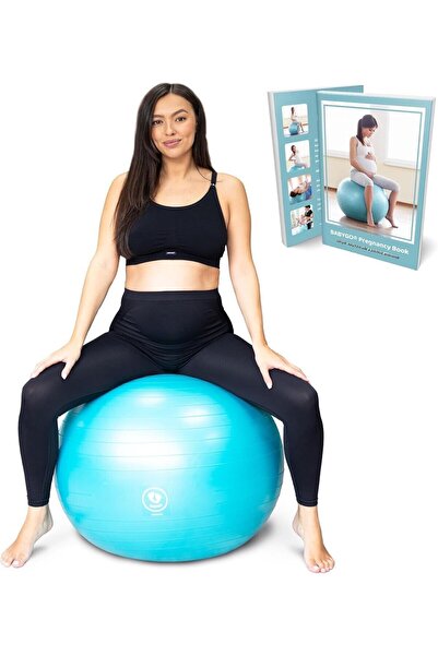 VipDeluXe Babygo ®   Birth, Pregnancy and Yoga Ball + 100 Sheet Notebook, Bir...
