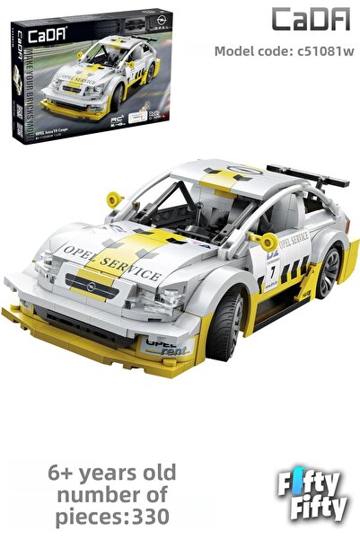 Vagonlife Opel Astra V8 Coupe Remote Control Toy Construction Set - C51081W (...