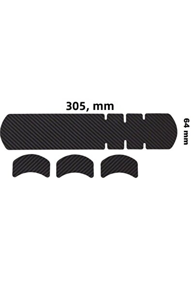 Lizard Skins Kadro Koruma Etiket Set L - Carbon