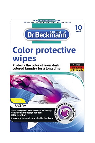Dr.Beckmann مناديل دكتور بيكمان الواقية من الألوان 10 قطع للملابس ذات الألوان...